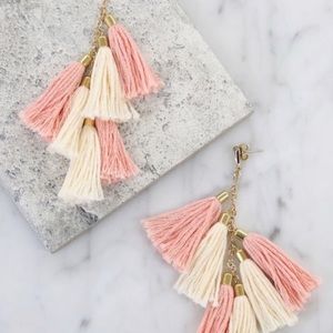 🌿 Super cute tassel earrings! Fabfitfun